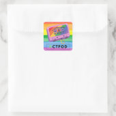 CTFOD- Rainbow in my veins- sticker (Sac)