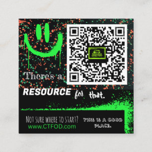 CTFOD Resource Directory Advocate Vierkante Visitekaartje