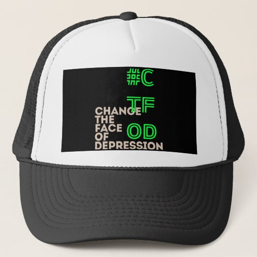 CTFOD_Verander het gezicht van depressie Trucker Pet (Voorkant)
