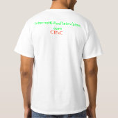 CTFxC-shirt T-shirt (Achterkant)