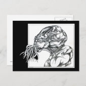 Cthulhu Briefkaart (Voorkant / Achterkant)