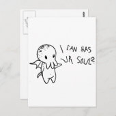 Cthulhu Briefkaart (Voorkant / Achterkant)