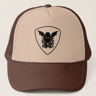 Cthulhu Crest Trucker Hat Trucker Pet