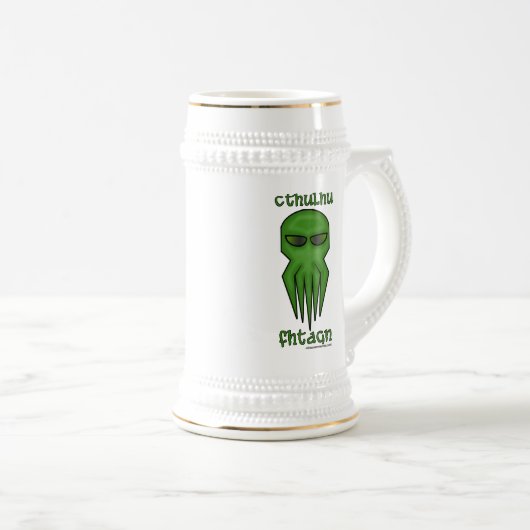 Cthulhu Fhtagn Bierpul (Voorkant rechts)
