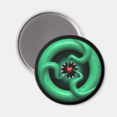 Cthulhu hartmagneet magneet (Voorkant / Achterkant)