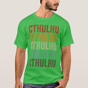Cthulhu Horror Necronomicon Monster vintage T-shirt