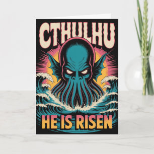 Cthulhu is verrezen Pasen Kaart