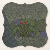 Cthulhu Kartonnen Onderzetters (Voorkant)
