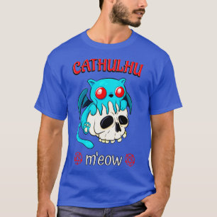 Cthulhu Kat Grappige Horror Kawaii Cathulhu MEow T-shirt