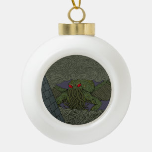 Cthulhu Keramische Bal Ornament