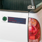 Cthulhu/Krampus 2016 Bumpersticker (Op Truck)
