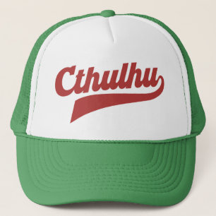 Cthulhu League Script - Eldritch Lettering Trucker Pet