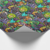 Cthulhu Lovecraft Mythos Chibi Bestiary Cadeaupapier (Hoek)