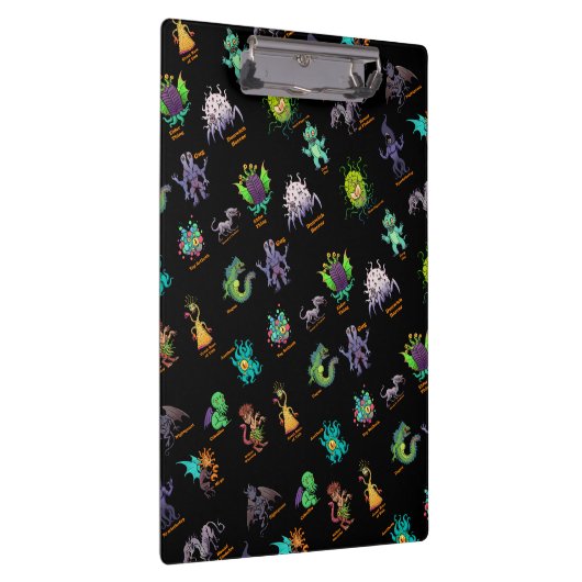Cthulhu Lovecraft Mythos Chibi Bestiary Klembord (Rechts)