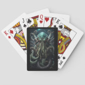 Cthulhu Lovecraft Octopus Enge Horror Pokerkaarten (Achterkant)
