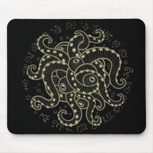 CTHULHU mousepad Muismat (Voorkant)