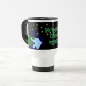 Cthulhu Naptime - herbruikbare reiswieg Reisbeker (Voorkant links)