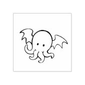 Cthulhu octopus 	rubberstempel (Afrduk)