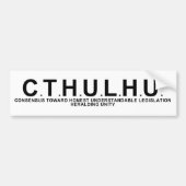 Cthulhu PAC Bumpersticker (Voorkant)