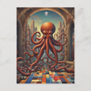 Cthulhu Paradise Lost Briefkaart