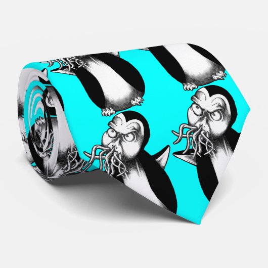 Cthulhu Penguin: .... Stropdas (Opgerold)