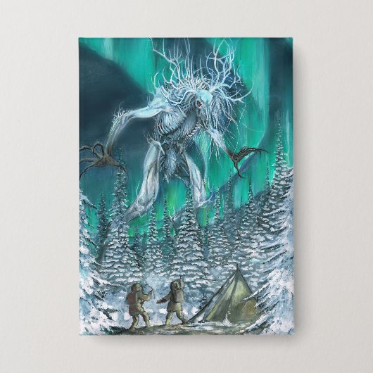 Cthulhu-pinnen Button (Voorkant)