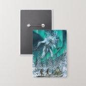 Cthulhu-pinnen Button (Voorkant / Achterkant)