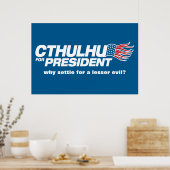 Cthulhu pour Poster du Président (Cuisine)
