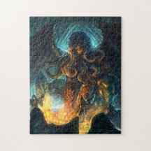 Cthulhu-puzzel van Lovecraft