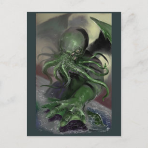 Cthulhu Rising H.P Lovecraft inspireerde horror rp Briefkaart