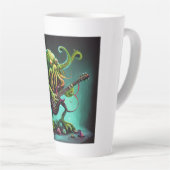 Cthulhu Rock 'n Roulez Latte Mug (Angle droit)