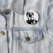 Cthulhu Ronde Button 5,7 Cm (In situ)