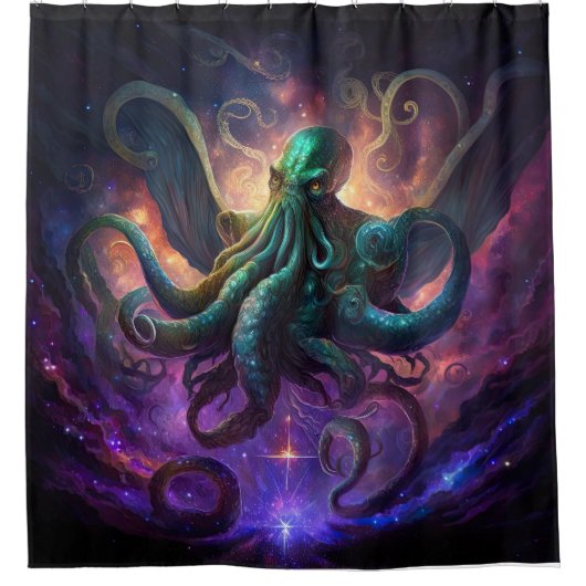 Cthulhu Shower Curtain Douchegordijn (Voorkant)