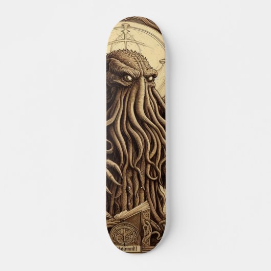 cthulhu skateboard (Voorkant)