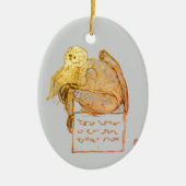 Cthulhu sketch by Lovecraft Keramisch Ornament (Voorkant)