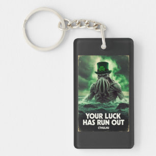 Cthulhu St. Patrick's Dag, je geluk is op Sleutelhanger