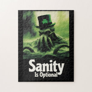 Cthulhu St. Patrick's Day Ierse mythe puzzel