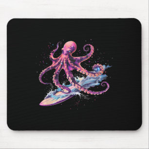 Cthulhu Surfende Octopus Minnaar Zeemonster Oceaan Muismat