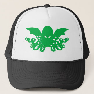 Cthulhu Trucker Hat - Green Trucker Pet