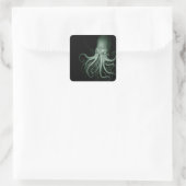 cthulhu vierkante sticker (Tas)