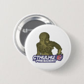 Cthulhu voor de Button van Presidenten (Voorkant /achterkant)