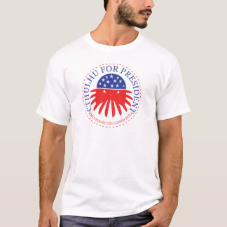 CTHULHU VOOR PRESIDENT T-SHIRT