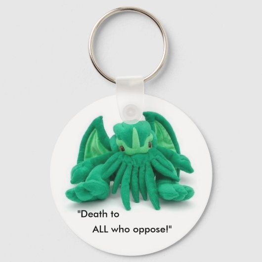Cthulhu's bericht sleutelhanger (Voorkant)