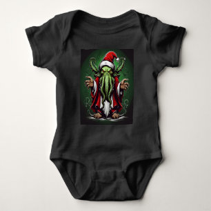 Cthulhu's Yuletide Reign: Een angstaanjagende Kers Romper