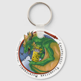 CTM "Coin" Button Sleutelhanger