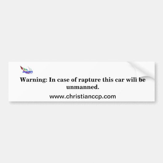 CTP-bumpersticker Bumpersticker (Voorkant)