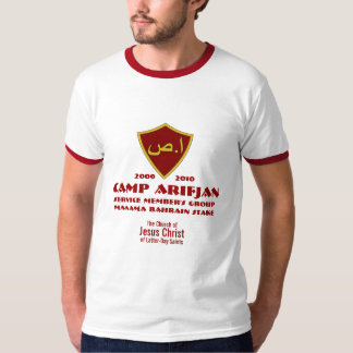 CTR Scheef Arabisch rood, Camp Arifjan, Service Me T-shirt