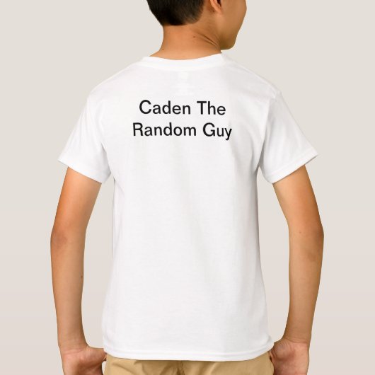 CTRG kind size shirt (Achterkant)