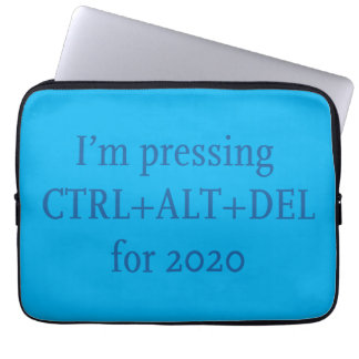 CTRL + ALT + DEL 2020 LAPTOP SLEEVE