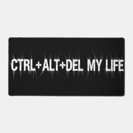 CTRL+ALT+DEL Mijn bureau mat (Voorkant)